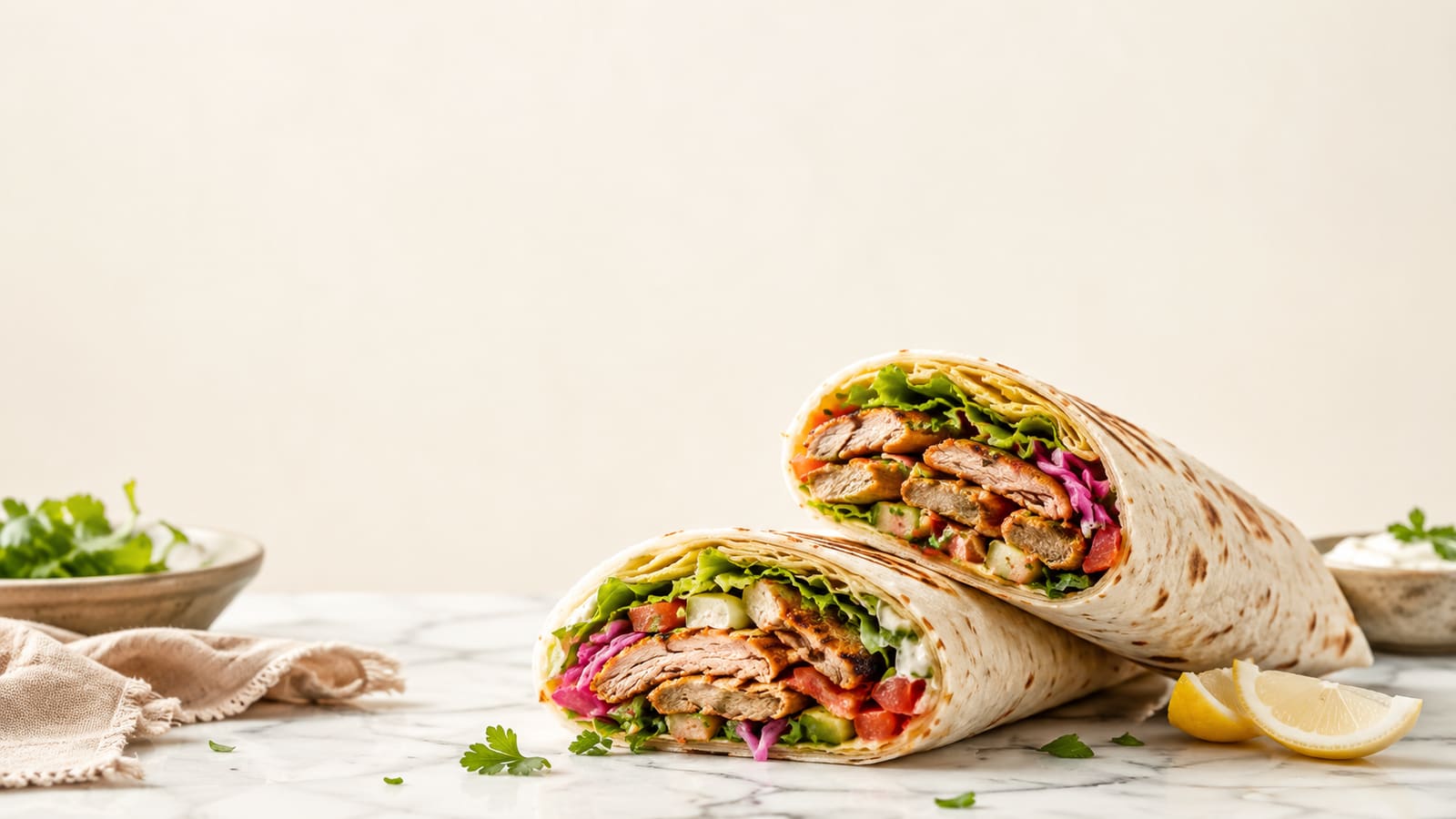 Restaurant website, editorial light design
